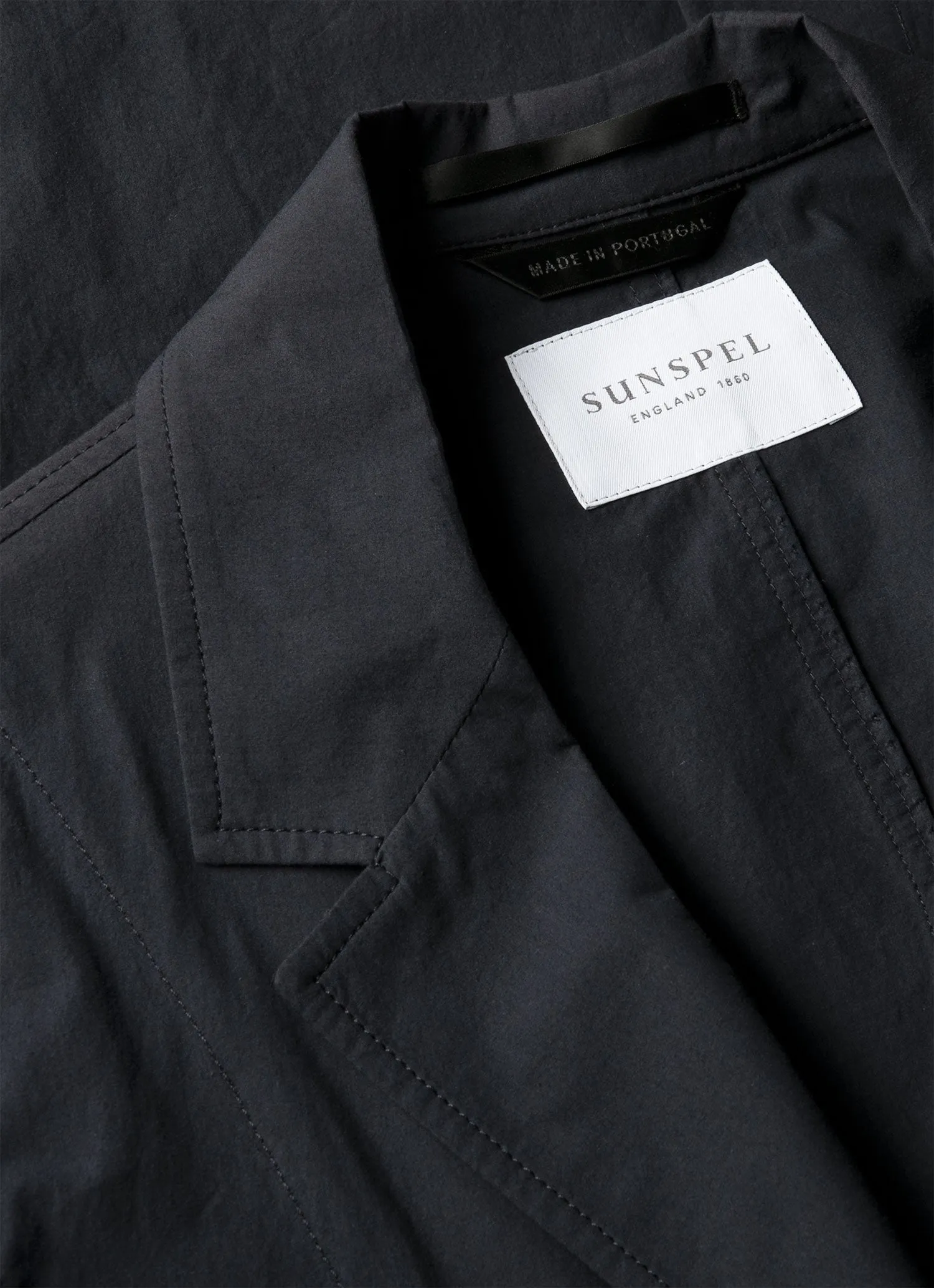 Men's Lightweight Cotton Poplin Two-Piece Suit sold by Sunspel product image thumbnail 3