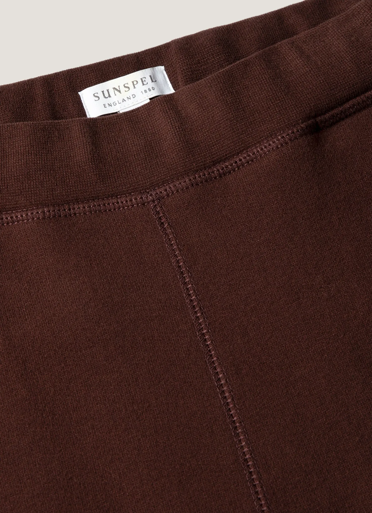 Men's Loopback Sweatpants in Bakelite sold by Sunspel product image thumbnail 4