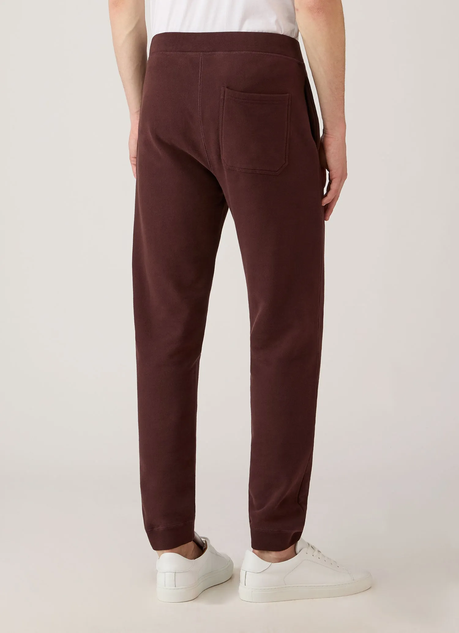 Men's Loopback Sweatpants in Bakelite sold by Sunspel product image thumbnail 5