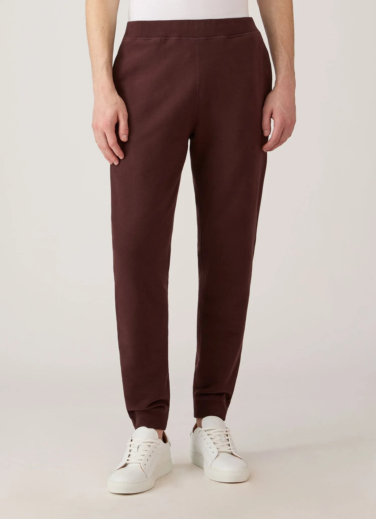 Men's Loopback Sweatpants in Bakelite sold by Sunspel product image thumbnail 2