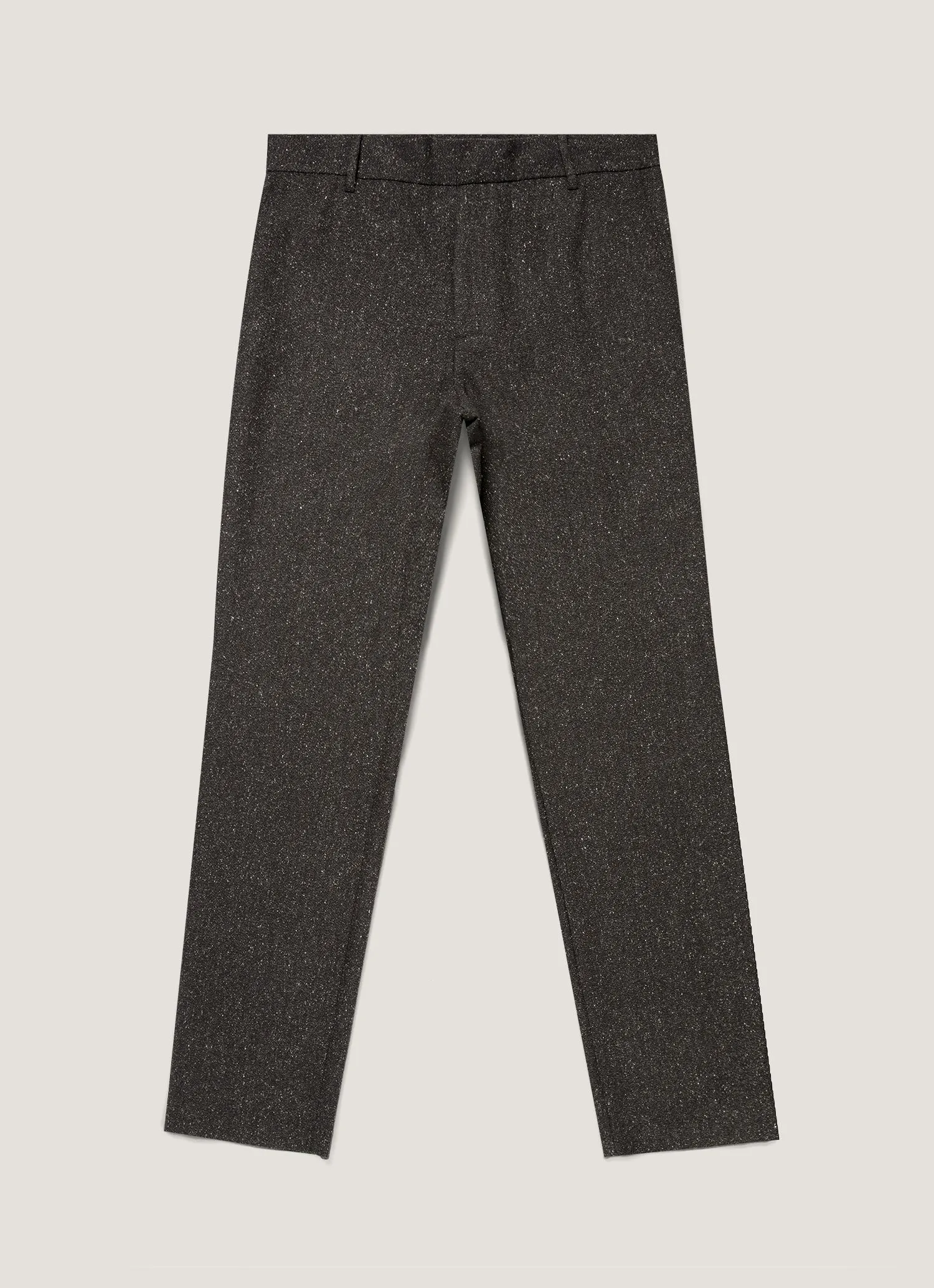 Men's Donegal Tweed Trouser in Anthracite Melange sold by Sunspel