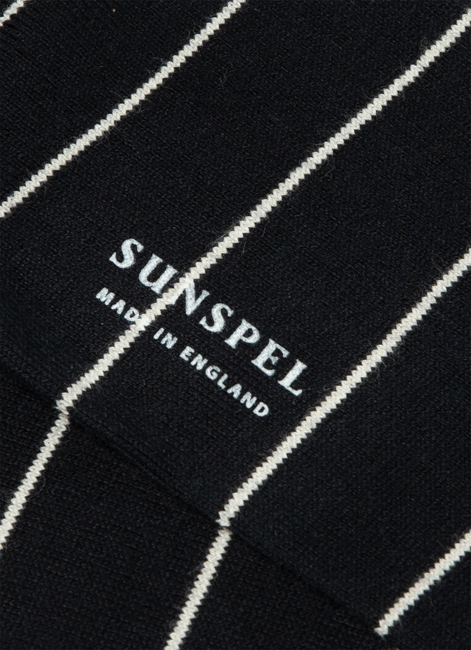 Men's Cotton Socks in Navy sold by Sunspel product image thumbnail 2