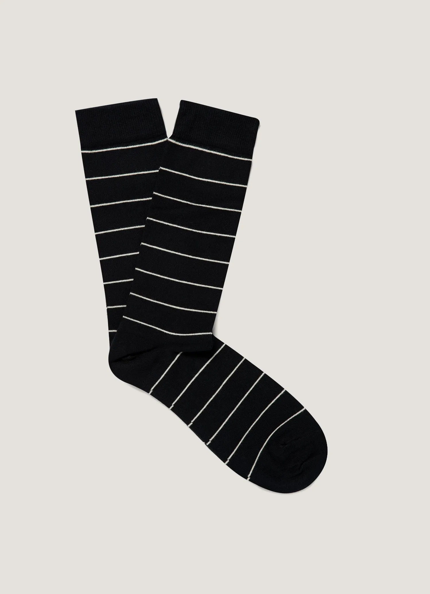 Men's Cotton Socks in Navy sold by Sunspel