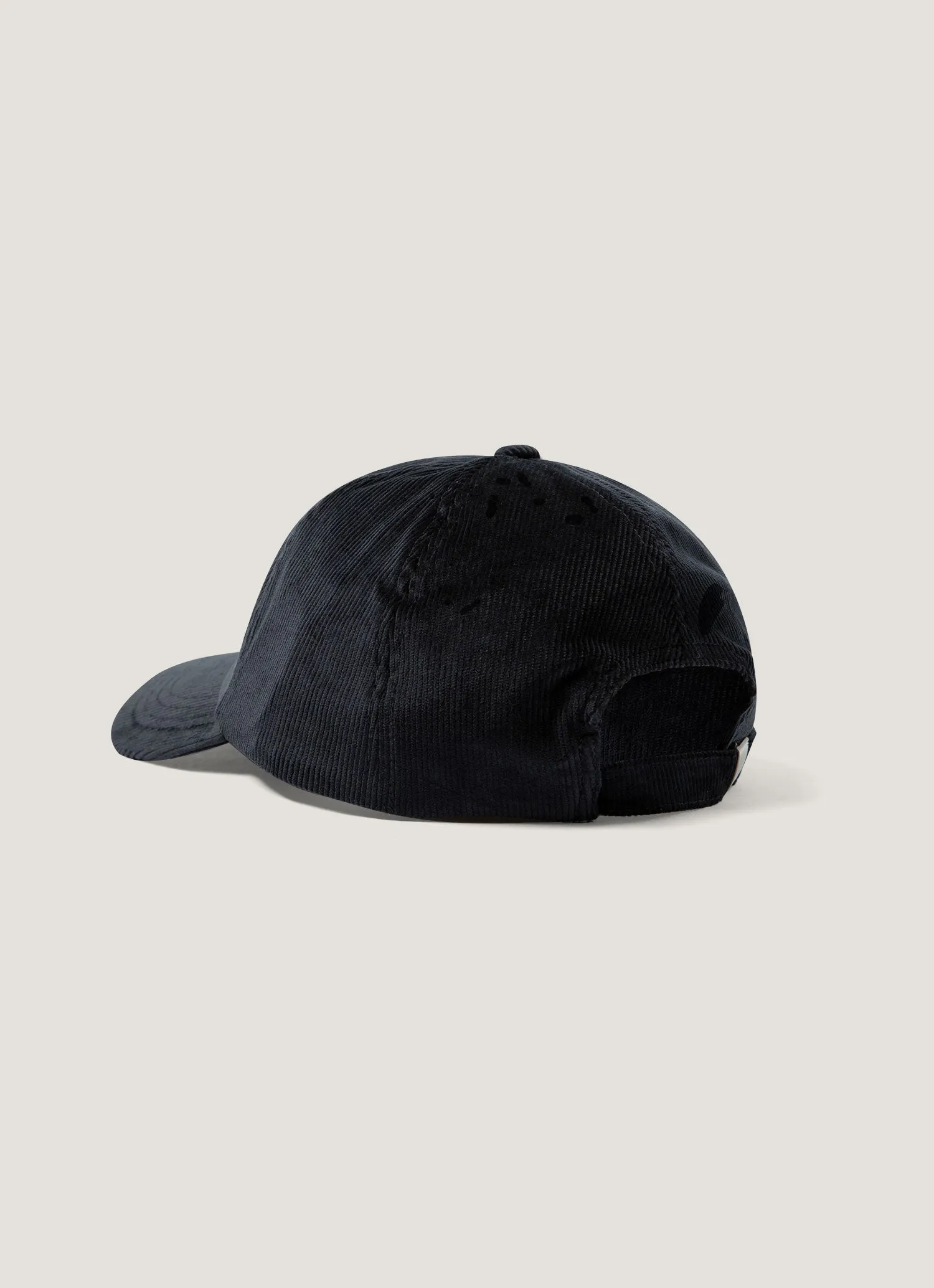 Men's Corduroy Cap in Navy sold by Sunspel product image thumbnail 3