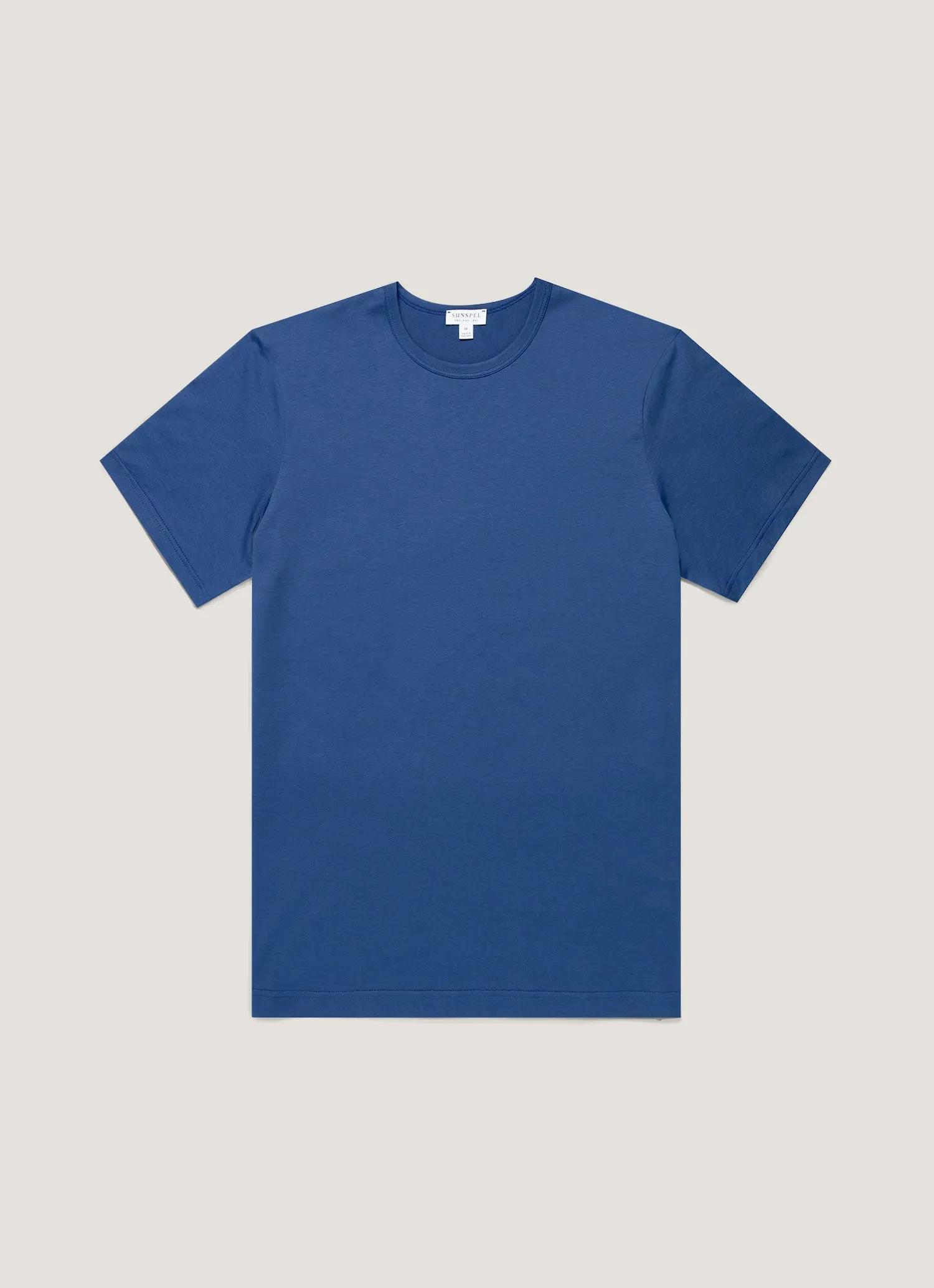 Men's Classic T-shirt in Clear Night sold by Sunspel