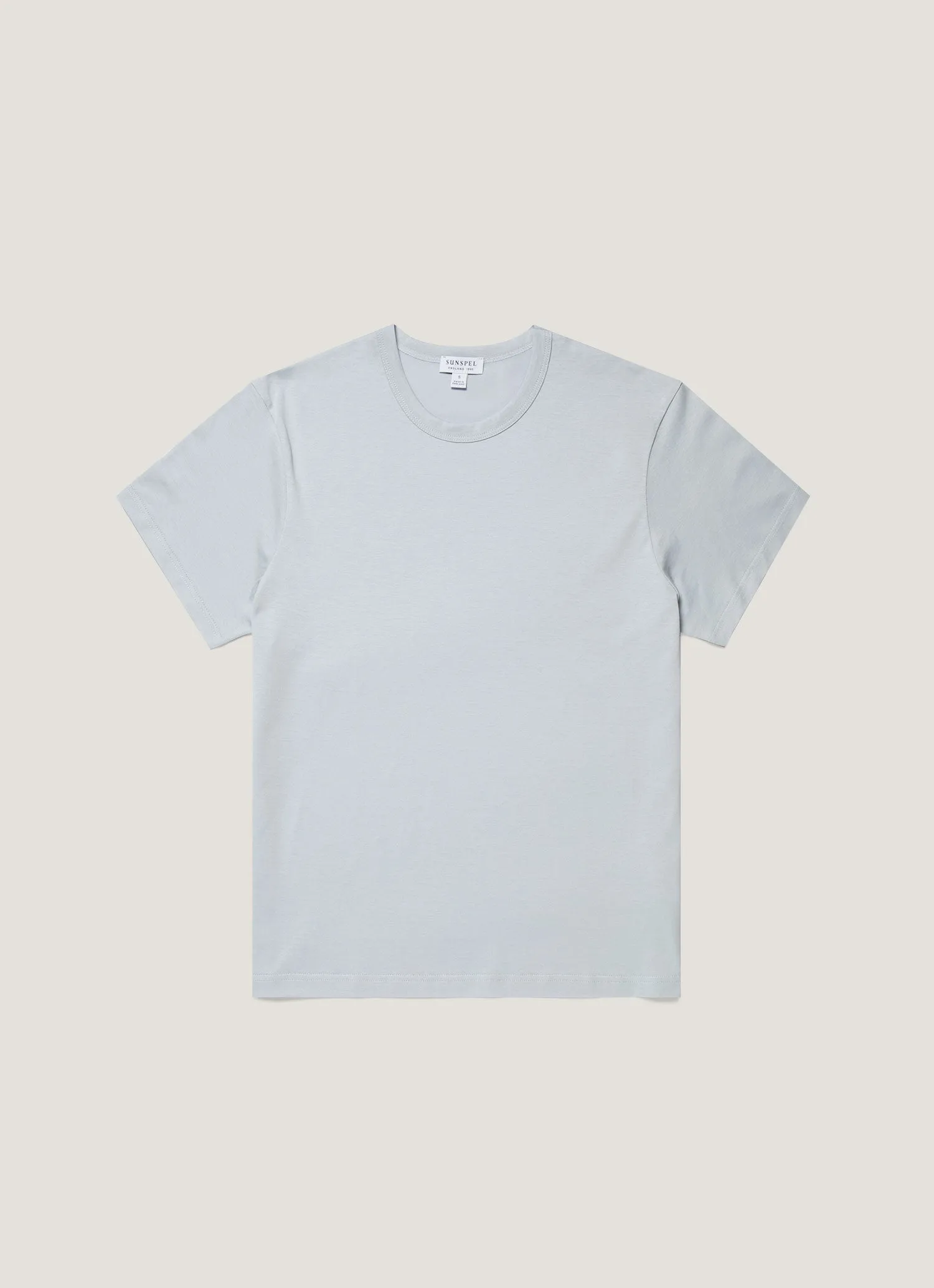 Women's Everyday T-shirt in Frost sold by Sunspel