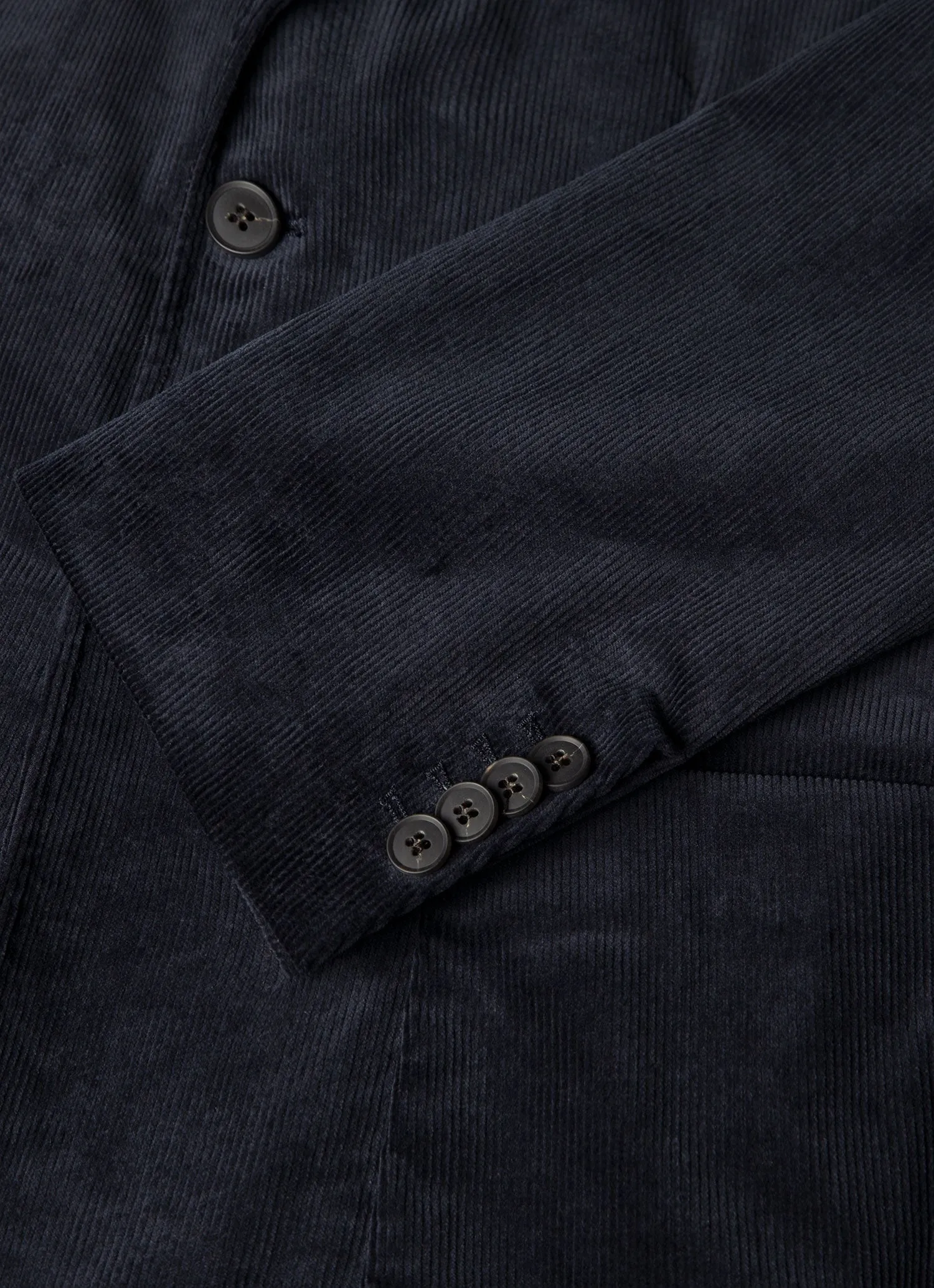 Men's Corduroy Two-Piece Suit in Navy sold by Sunspel product image thumbnail 5