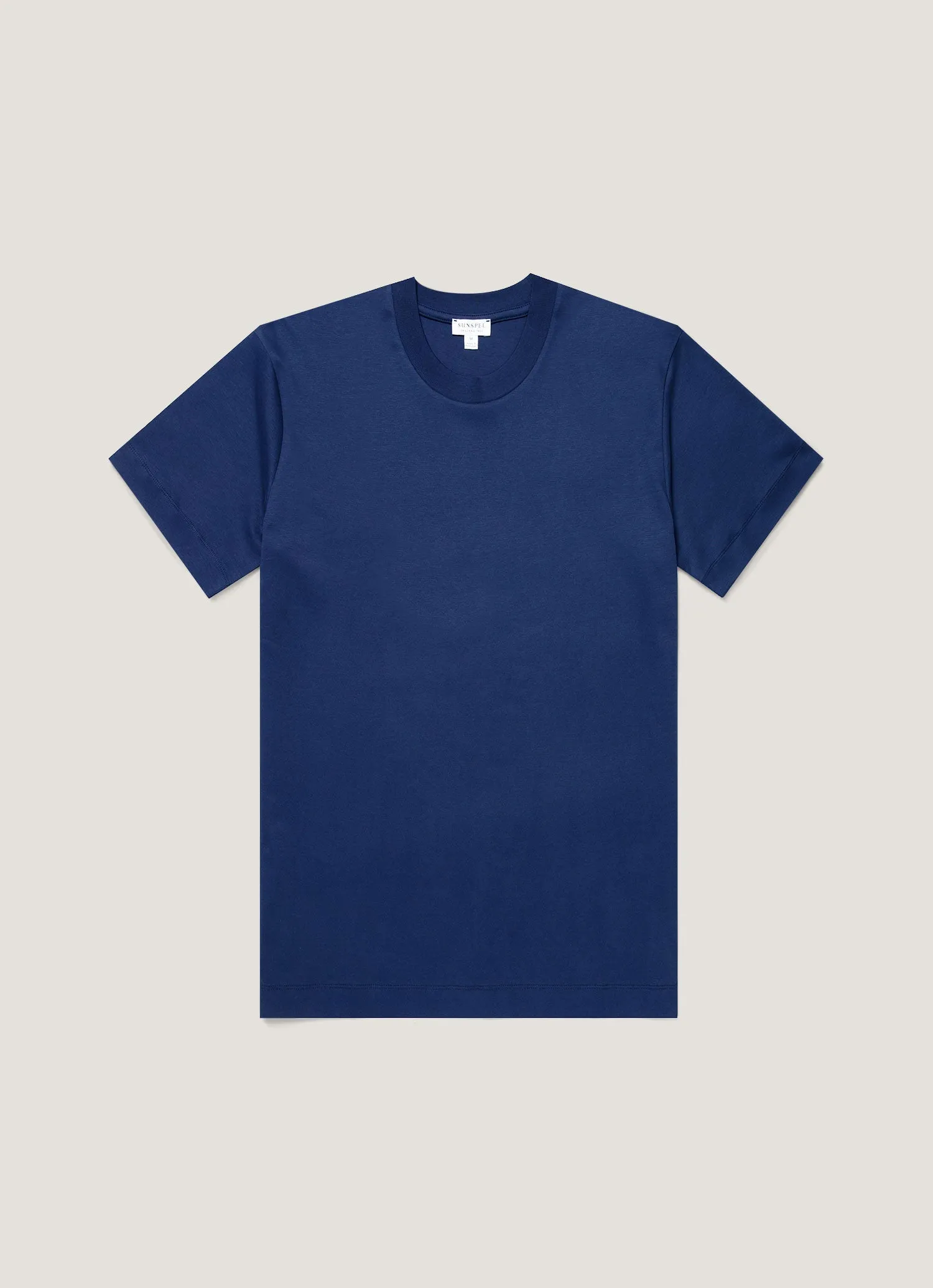 Men's Relaxed Fit Heavyweight T-shirt in Inkwell sold by Sunspel