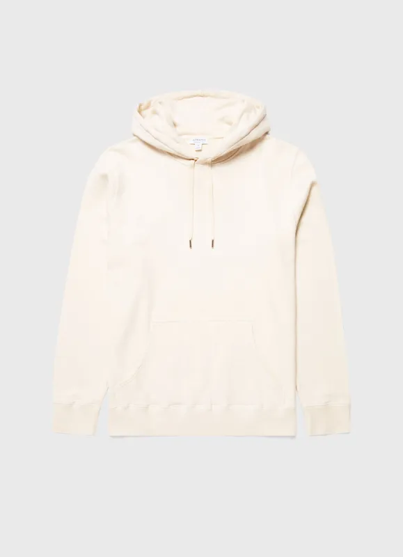 Men's Undyed Loopback Hoodie in Undyed sold by Sunspel