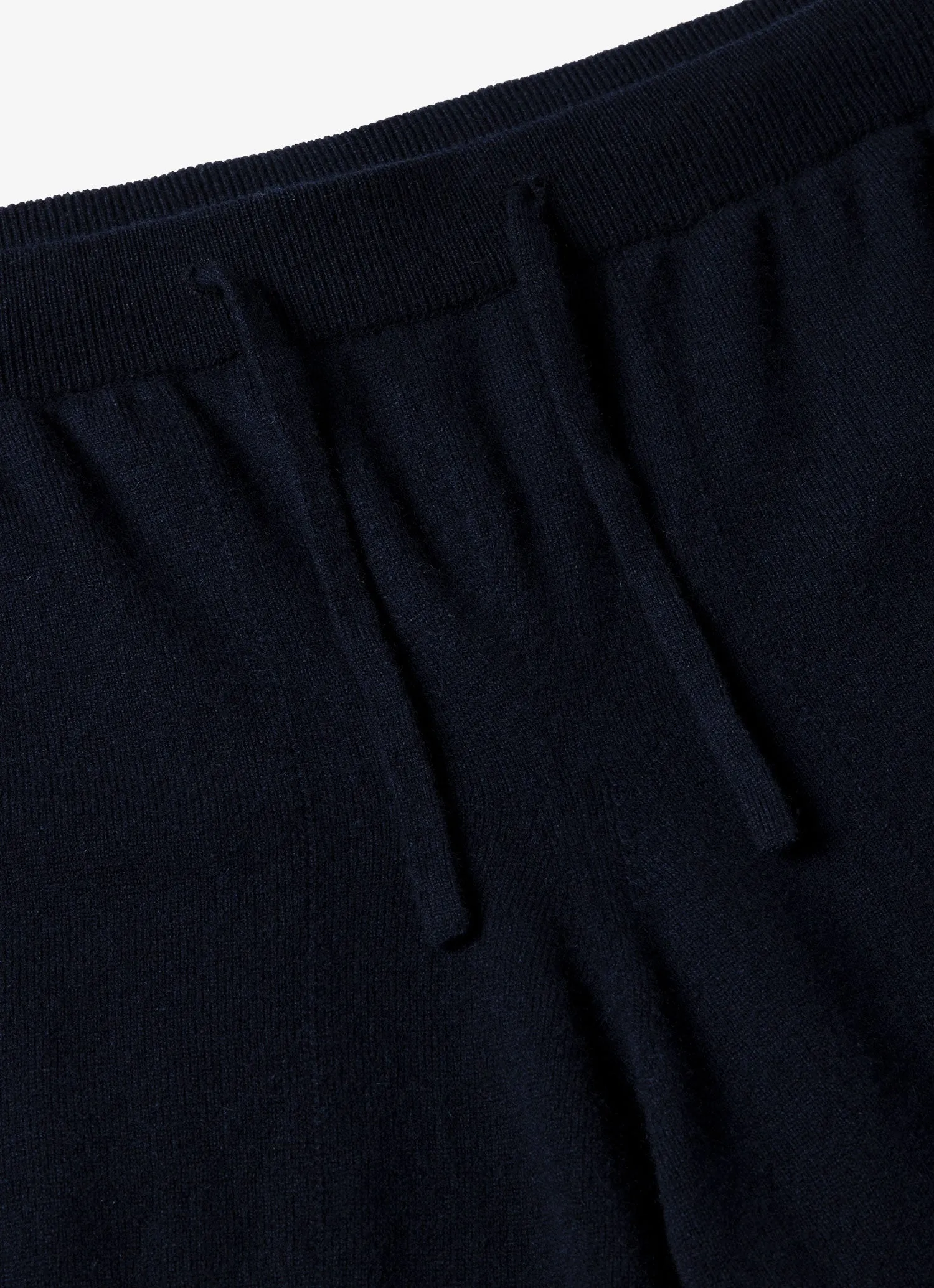 Men's Cashmere Lounge Pant in Navy sold by Sunspel product image thumbnail 4