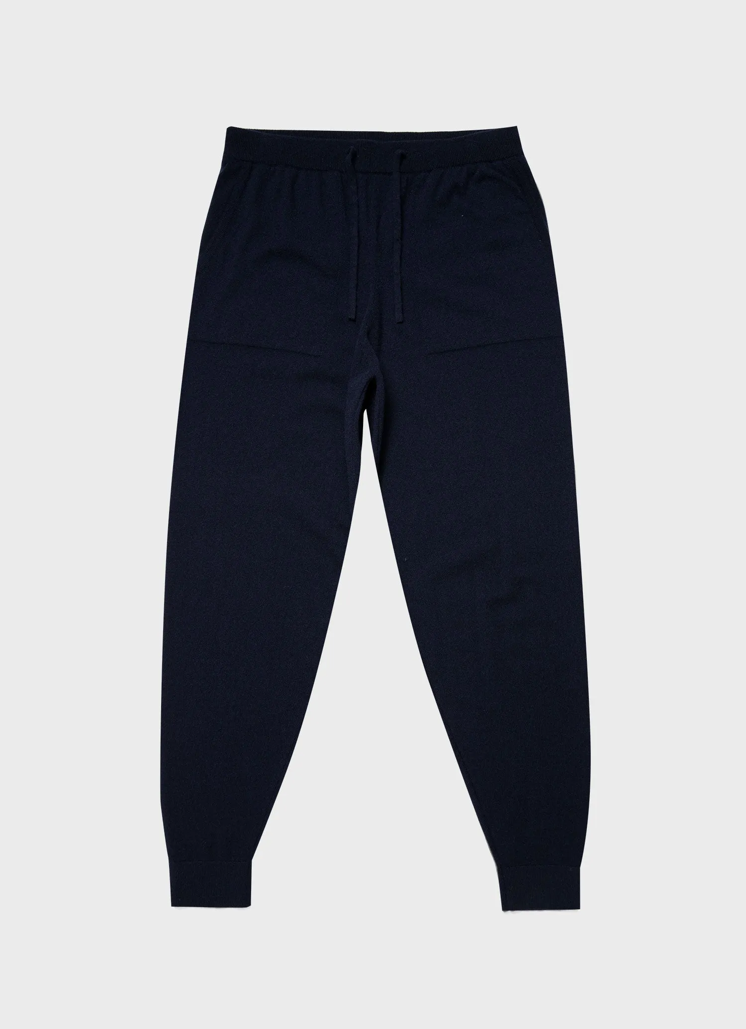 Men's Cashmere Lounge Pant in Navy sold by Sunspel