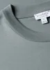 Men's Relaxed Fit Heavyweight T-shirt in Smoke Green sold by Sunspel