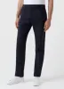 Men's Cotton Drill 5 Pocket Trouser in Navy sold by Sunspel