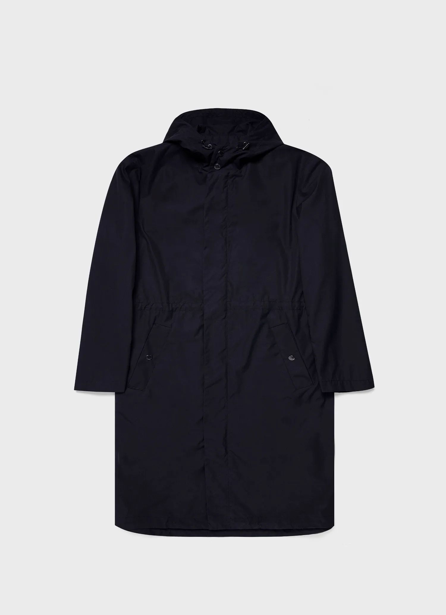 Men's Ventile Parka in Dark Navy sold by Sunspel