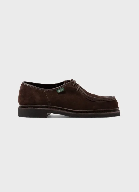 Paraboot Suede Michael in Brown sold by Sunspel