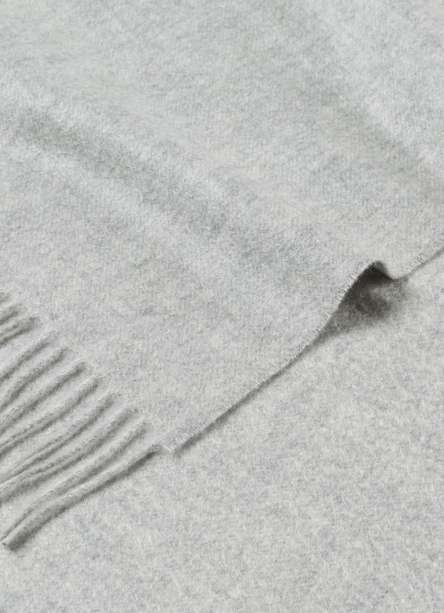 Cashmere Scarf in Grey Melange sold by Sunspel product image thumbnail 2