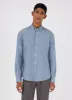 Men's Button Down Japanese Selvedge Shirt in Blue Selvedge Chambray sold by Sunspel