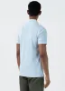 Men's Riviera Polo Shirt in Light Blue sold by Sunspel