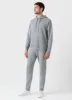 Men's Loopback Sweatpants in Grey Melange sold by Sunspel
