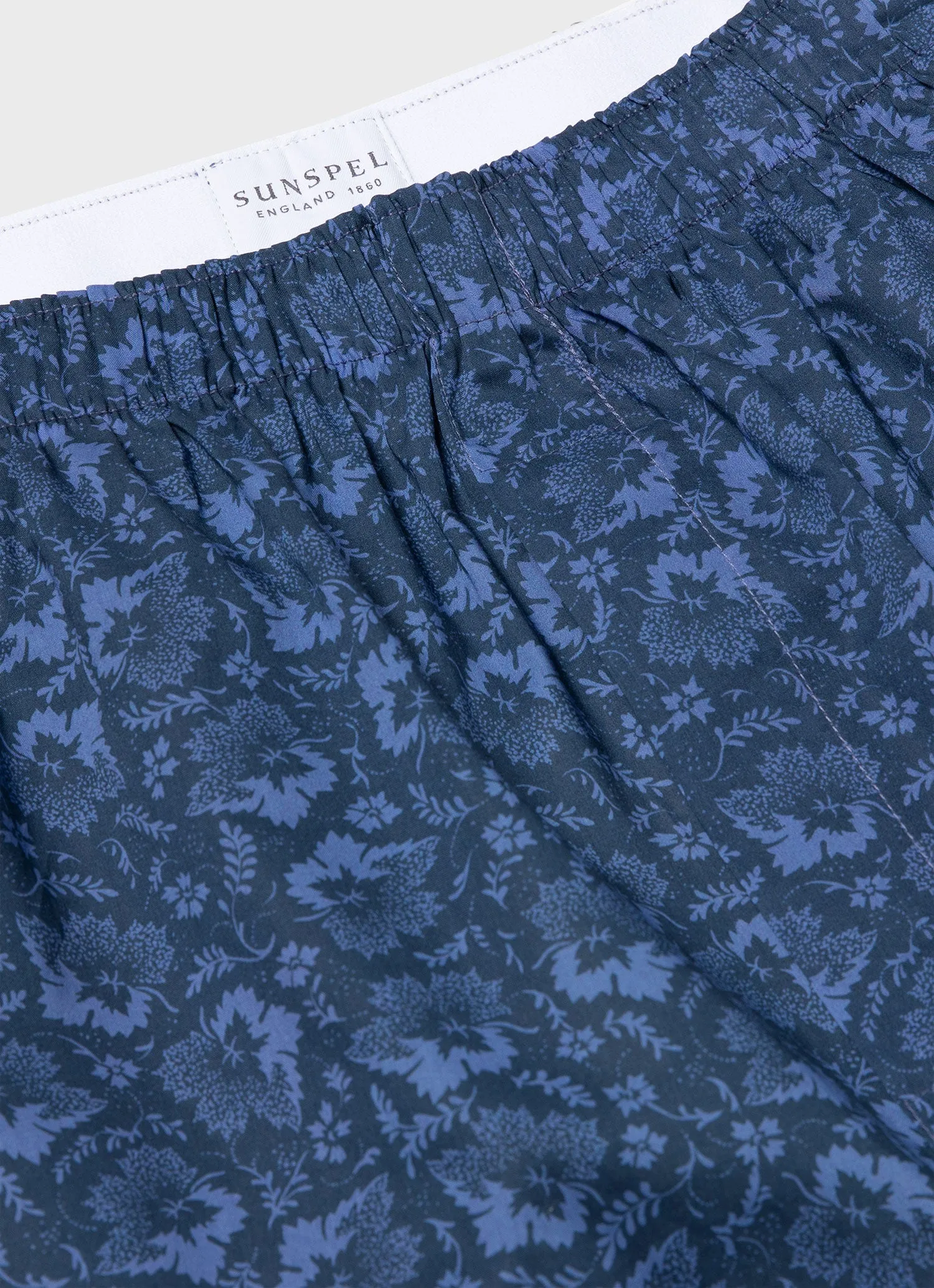 Men's Classic Boxer Shorts in Liberty Fabric in Autumn Breeze sold by Sunspel product image thumbnail 4