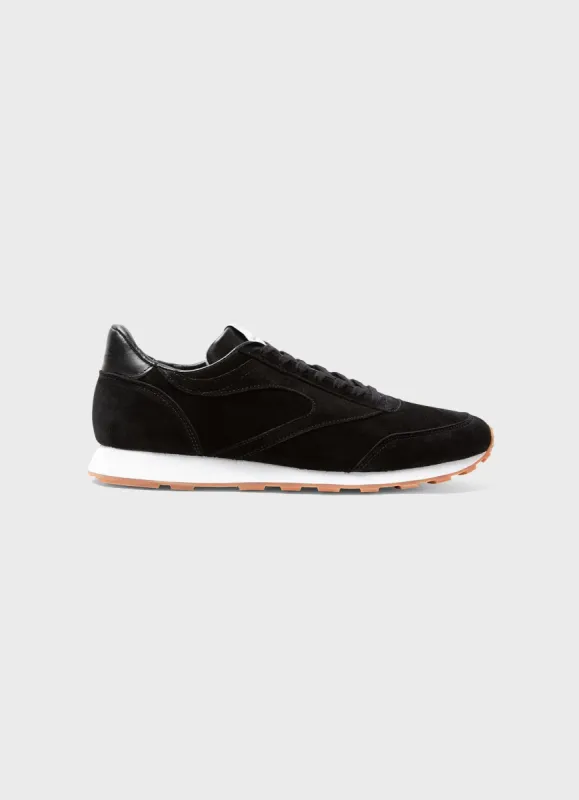 Men's Sunspel and Walsh Trainer in Black sold by Sunspel