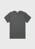 Men's Classic T-shirt in Drill Green sold by Sunspel