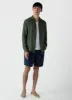 Men's Linen Shirt in Hunter Green sold by Sunspel