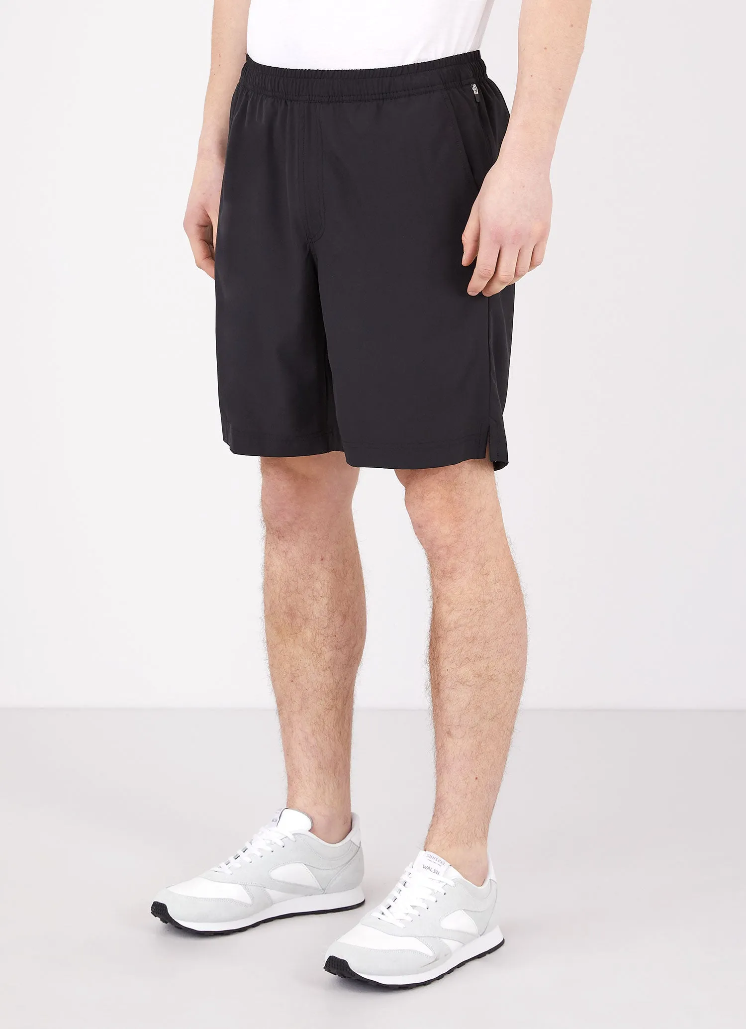 Men's Active 9 Inch Short in Black sold by Sunspel product image thumbnail 3