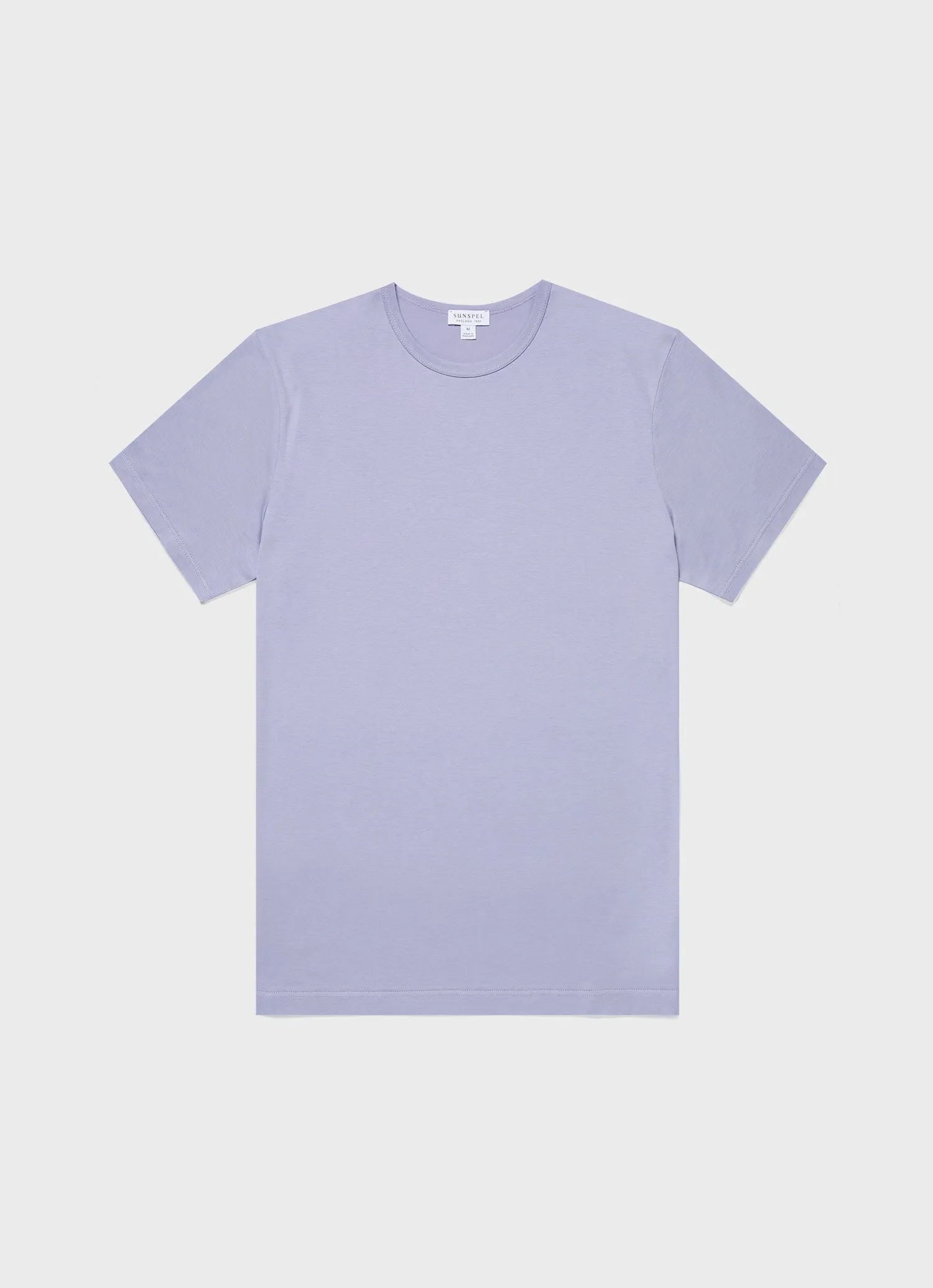 Men's Classic T-shirt in Lavendar sold by Sunspel