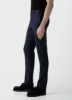 Men's Wool Trouser in Navy Melange sold by Sunspel