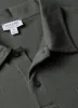 Men's Riviera Polo Shirt in Drill Green sold by Sunspel