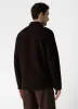 Men's Wool Donkey Jacket in Coffee sold by Sunspel