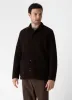 Men's Wool Donkey Jacket in Coffee sold by Sunspel