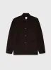 Men's Wool Donkey Jacket in Coffee sold by Sunspel