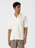 Men's Undyed Towelling Camp Collar Shirt in Undyed sold by Sunspel