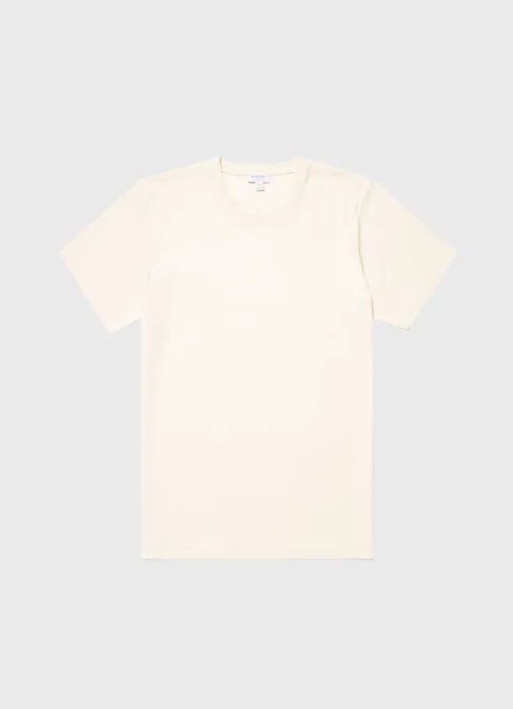 Men's Undyed Riviera T-shirt in Undyed sold by Sunspel
