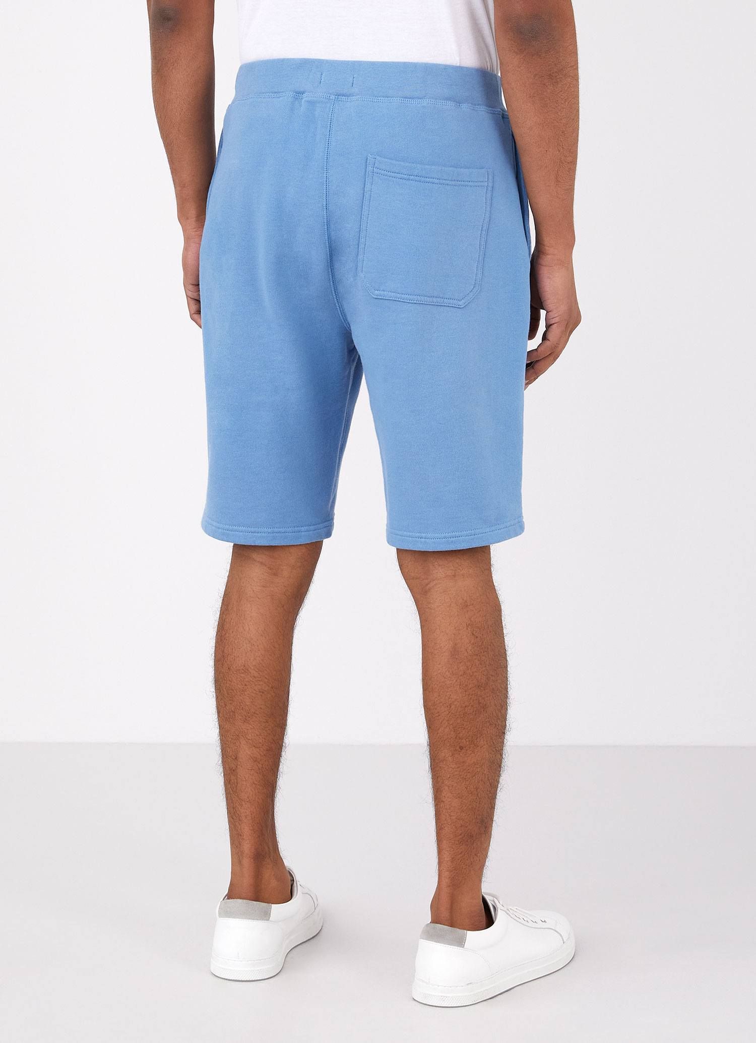 Men's Loopback Shorts in Lake Blue sold by Sunspel product image thumbnail 4