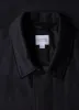 Men's Insulated Wool Jacket in Charcoal Melange sold by Sunspel