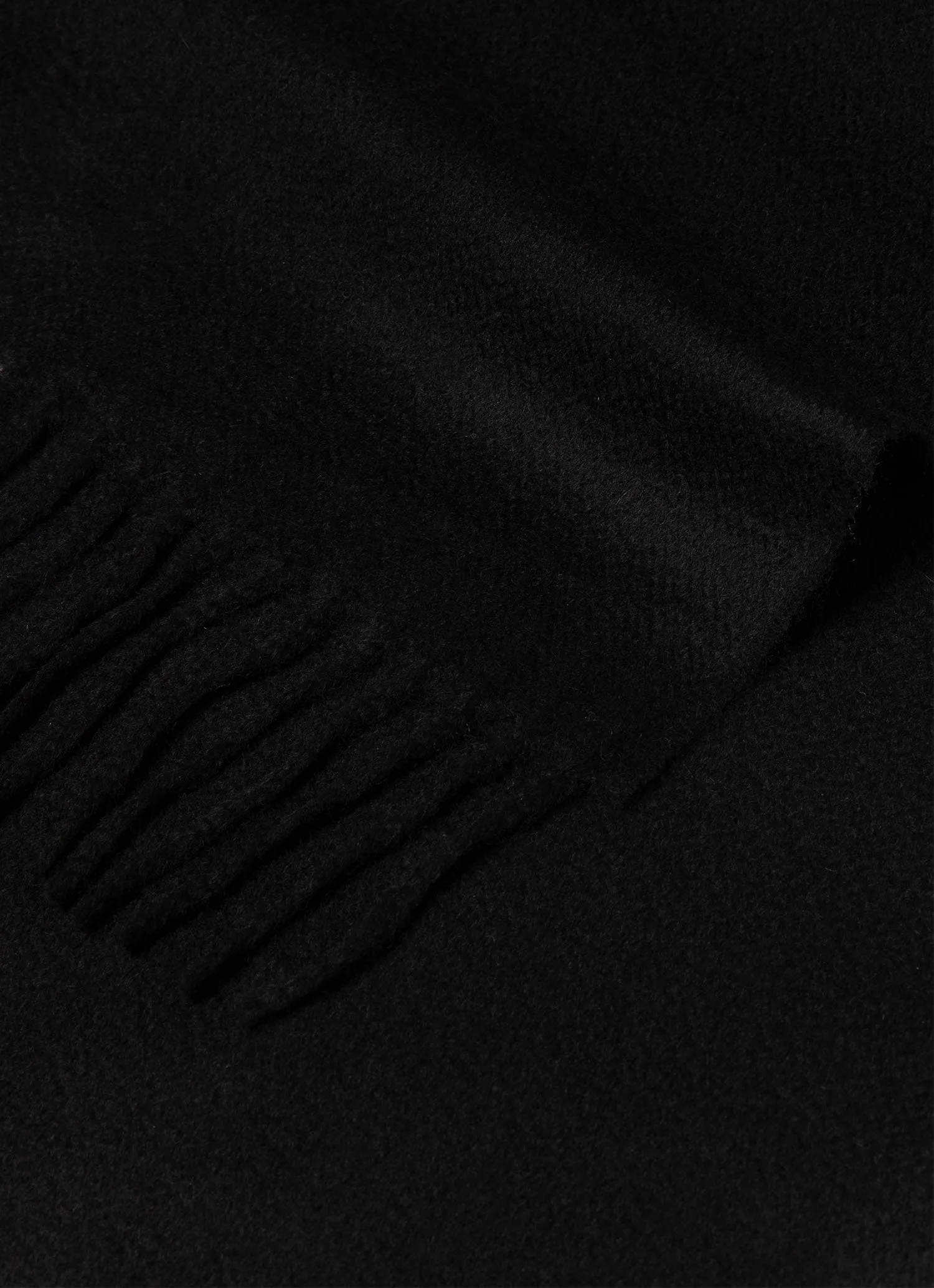 Cashmere Woven Scarf in Black sold by Sunspel product image thumbnail 2