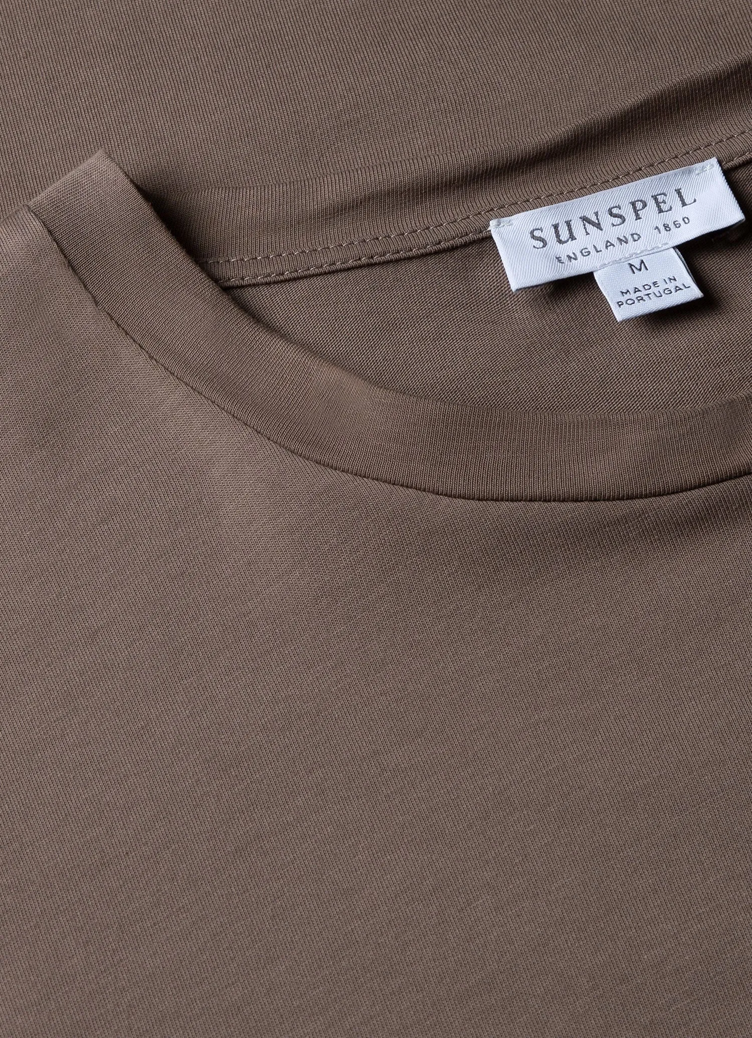Men's Riviera Midweight T-shirt in Cedar sold by Sunspel product image thumbnail 4