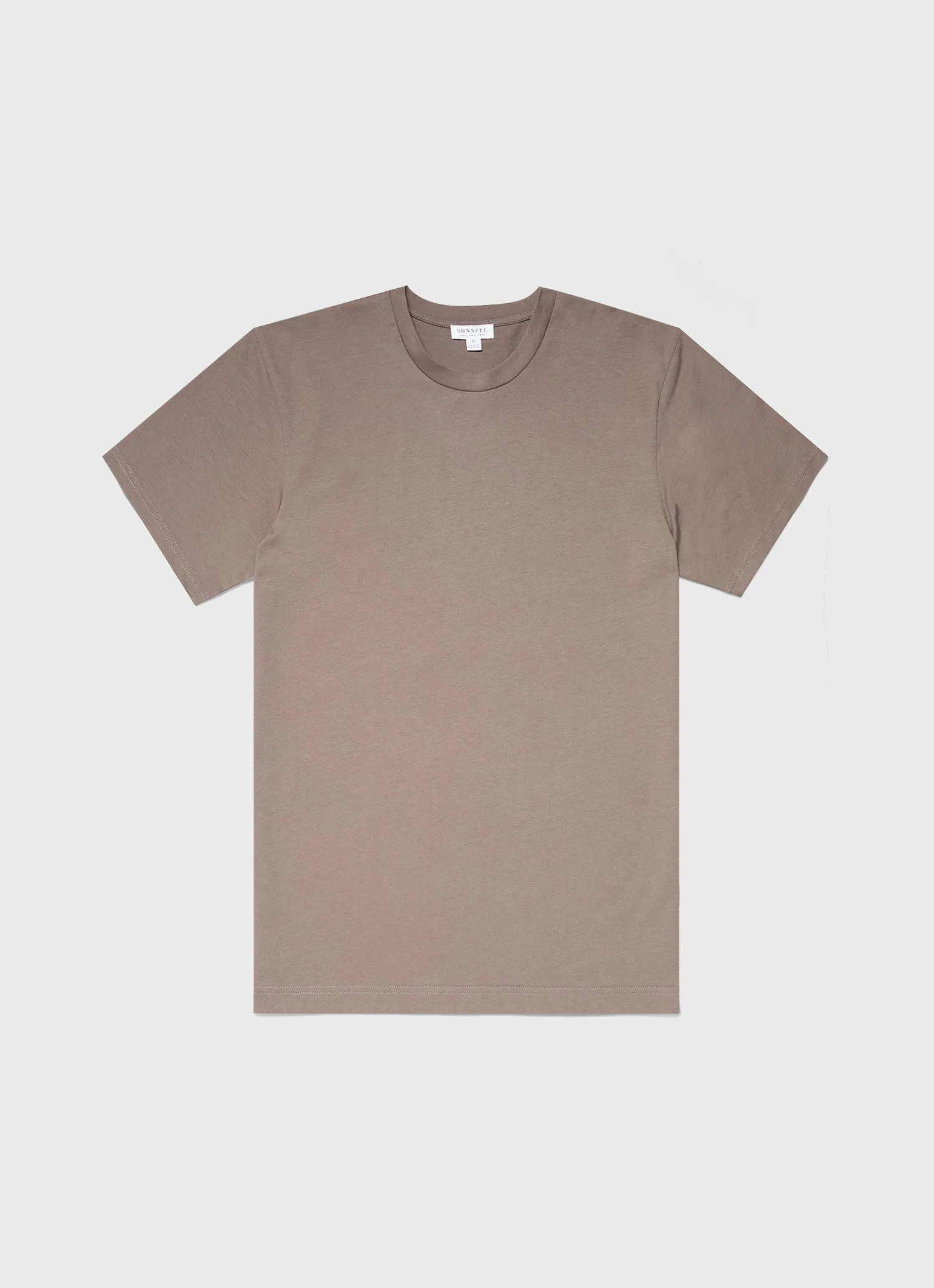 Men's Riviera Midweight T-shirt in Cedar sold by Sunspel