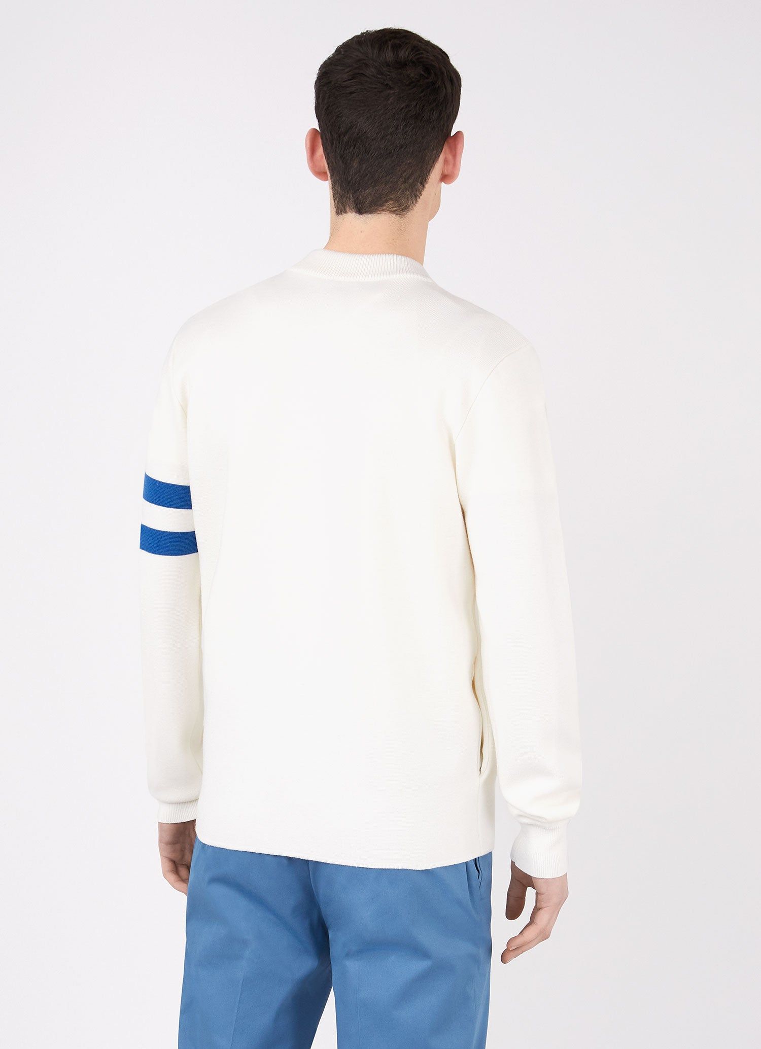 Men's Paul Weller Merino Zip Cardigan in Cotton sold by Sunspel product image thumbnail 4