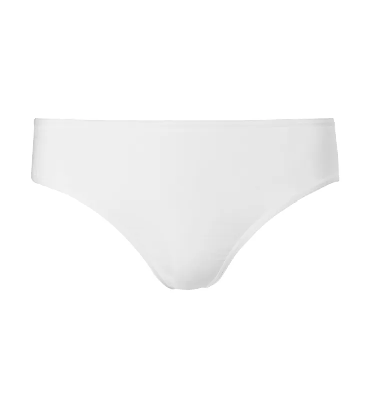 Women's Cotton Brief in White sold by Sunspel
