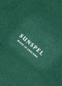 Men's Cotton Sock in Dark Green sold by Sunspel