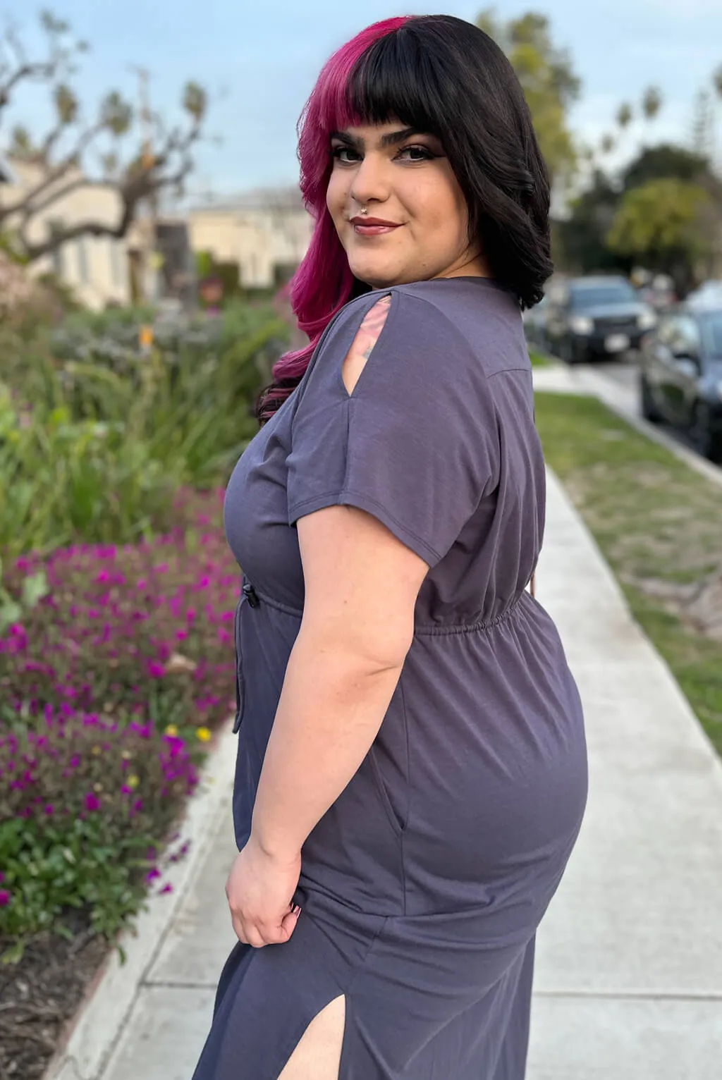 Flutter Sleeve A-Line Dress - FINAL SALE sold by Superfit Hero product image thumbnail 3