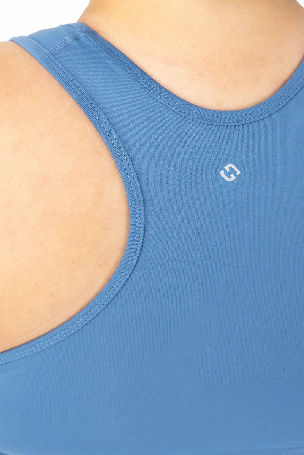 Racerback Sports Bra - Moonlight Blue - FINAL SALE sold by Superfit Hero product image thumbnail 4