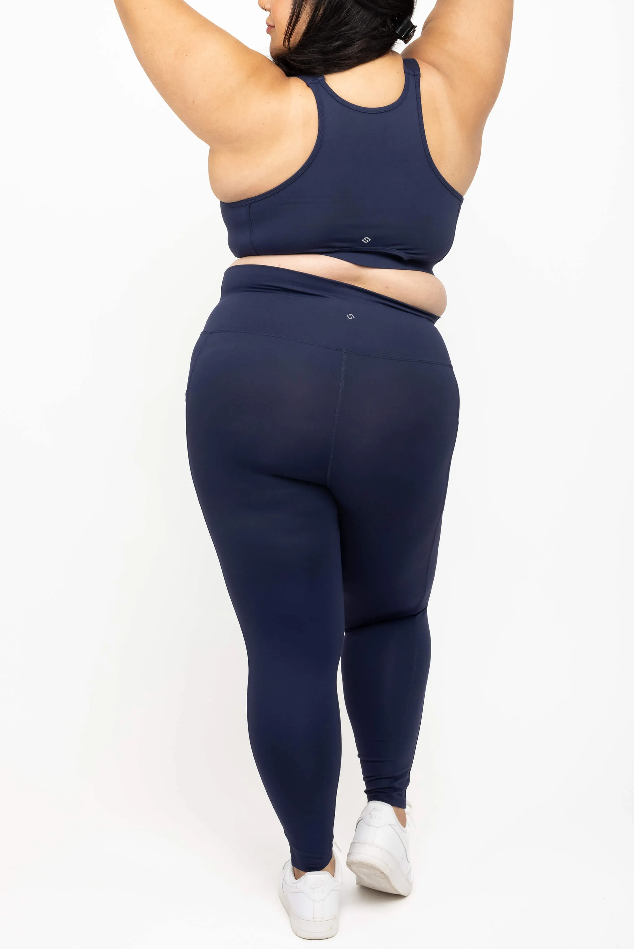 SuperHold Pocket 7/8 Leggings - Navy sold by Superfit Hero product image thumbnail 3