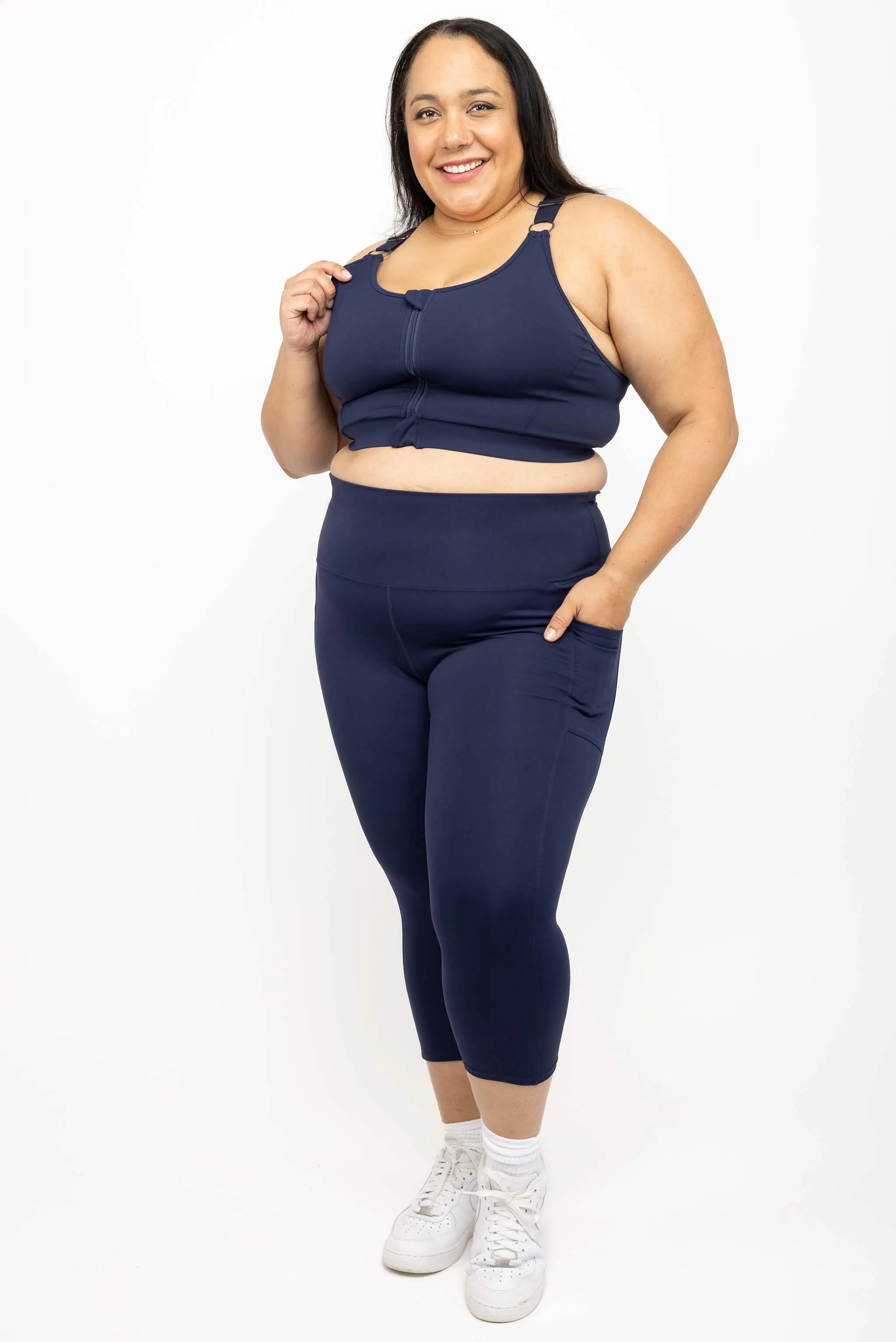 SuperHold Pocket Capris - Navy sold by Superfit Hero product image thumbnail 2