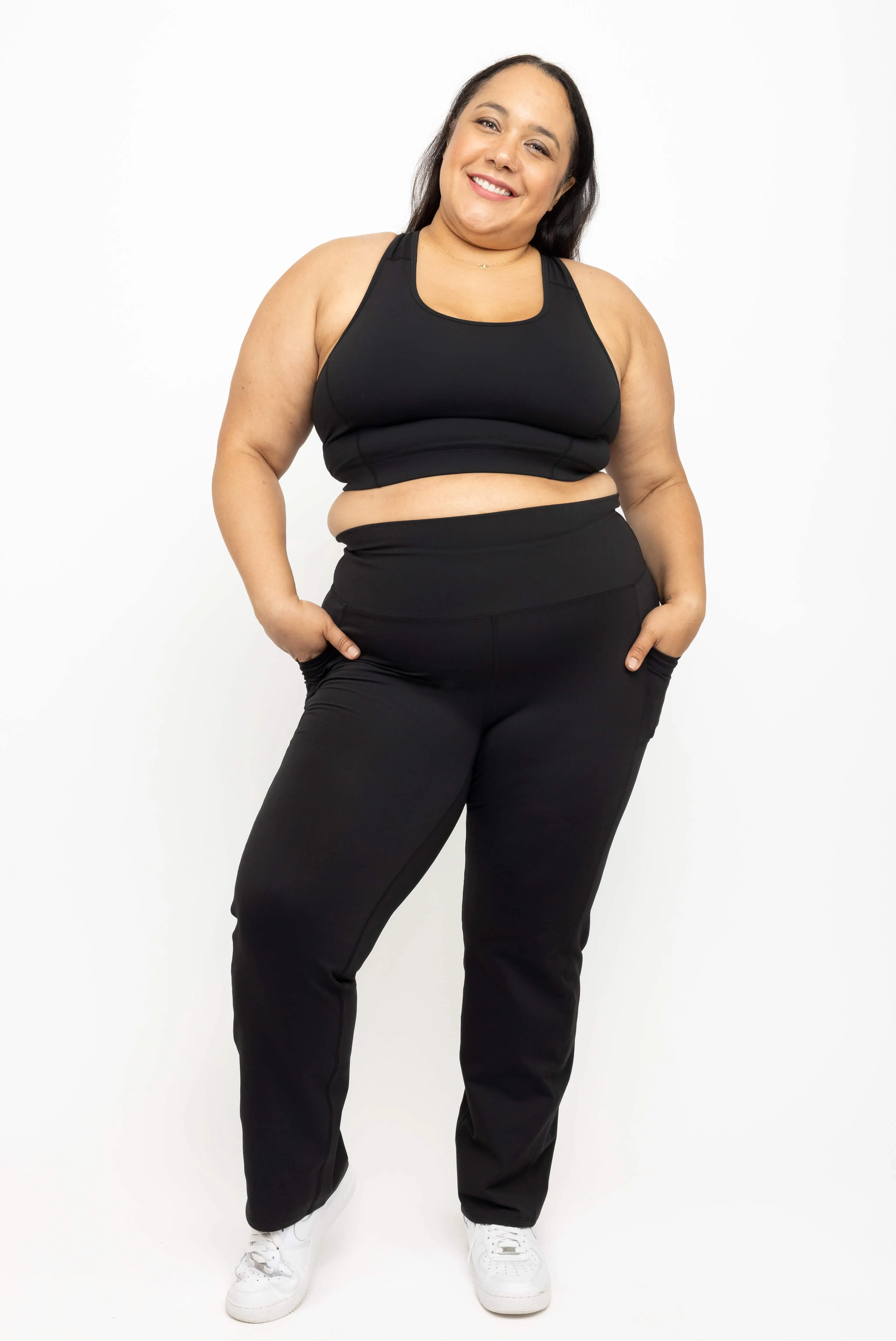 SuperHold Straight Leggings - Black sold by Superfit Hero product image thumbnail 2