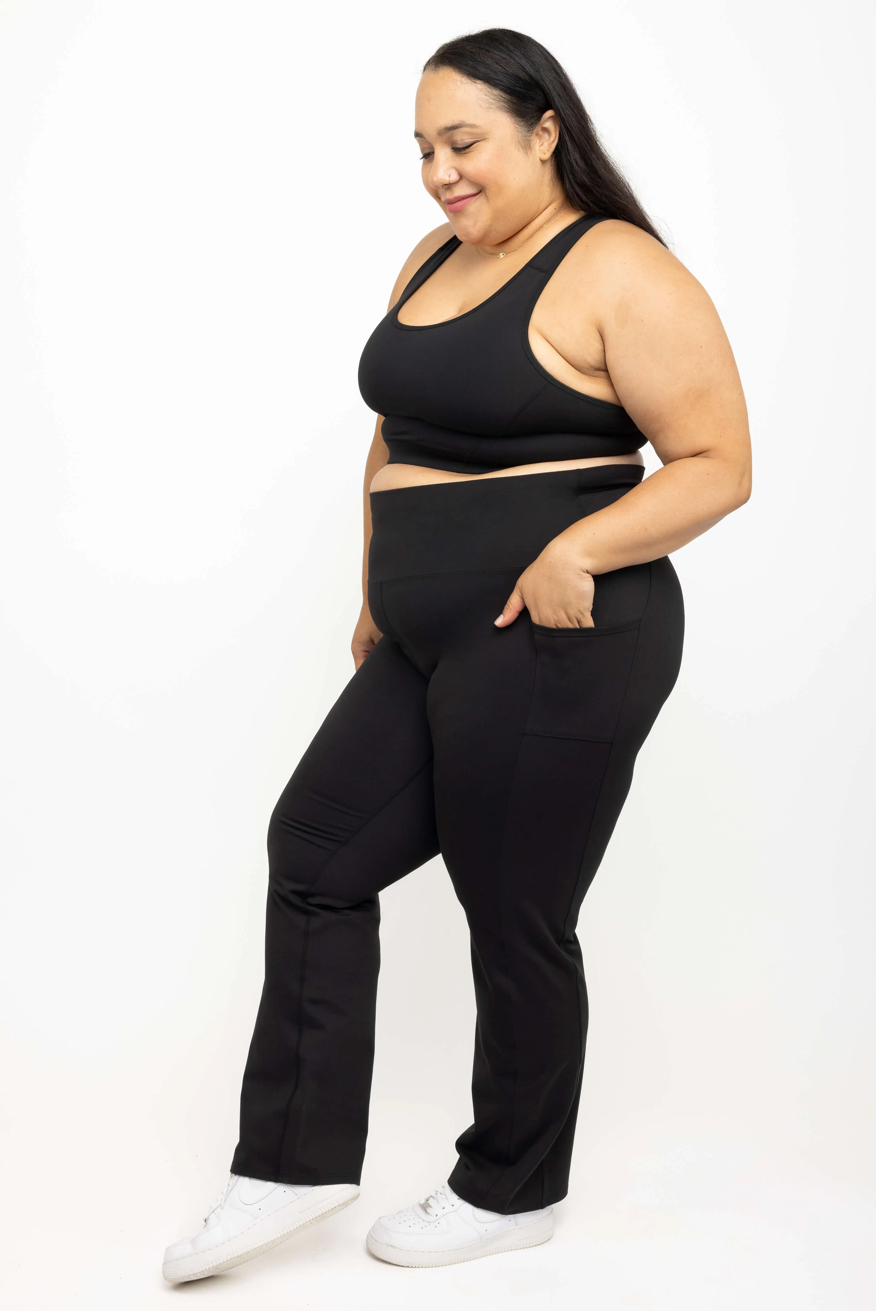 SuperHold Straight Leggings - Black sold by Superfit Hero product image thumbnail 4